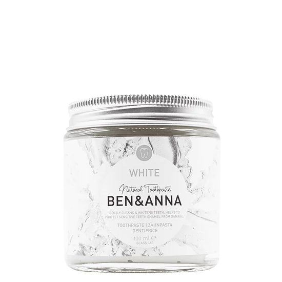 Ben &amp; Anna Fluoridmentes fehérítő fogkrém 100ml 