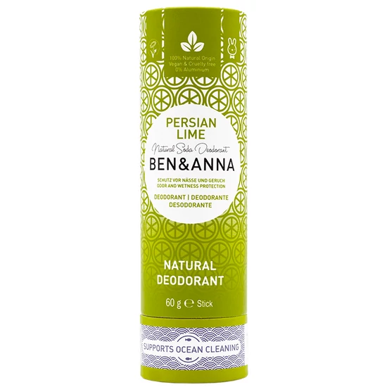 Ben &amp; Anna Natúr deo stift - lime 60g