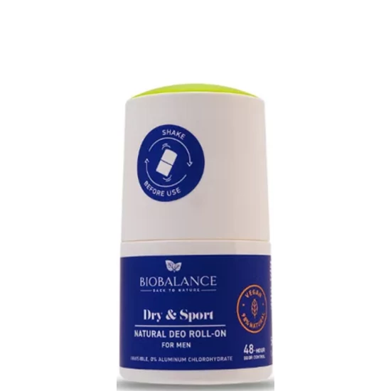 BioBalance Golyos dezodor - Dry&amp;Sport - 48h férfiaknak 50ml
