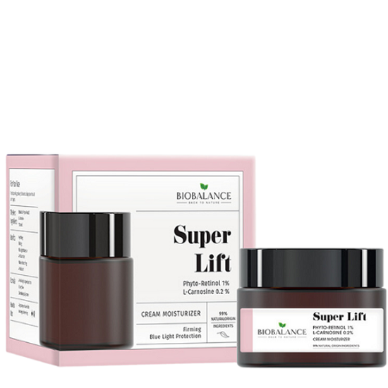 BioBalance Szuper feszesítő hidratáló arckrém fito-retinollal és l-karnozinnal 50ml