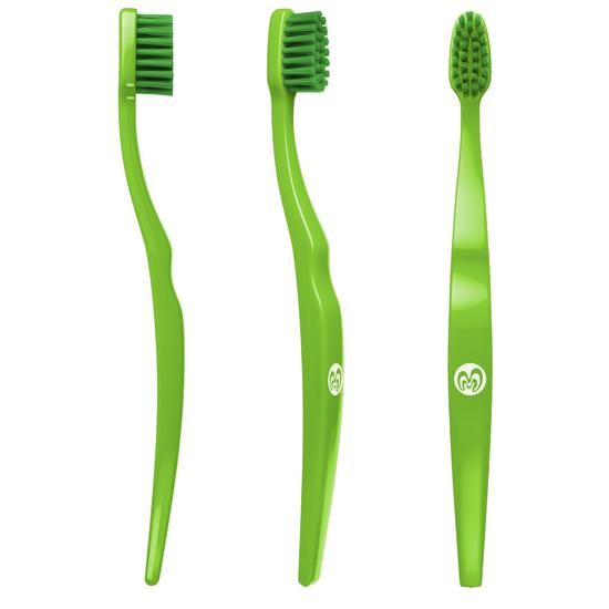 green toothbrush