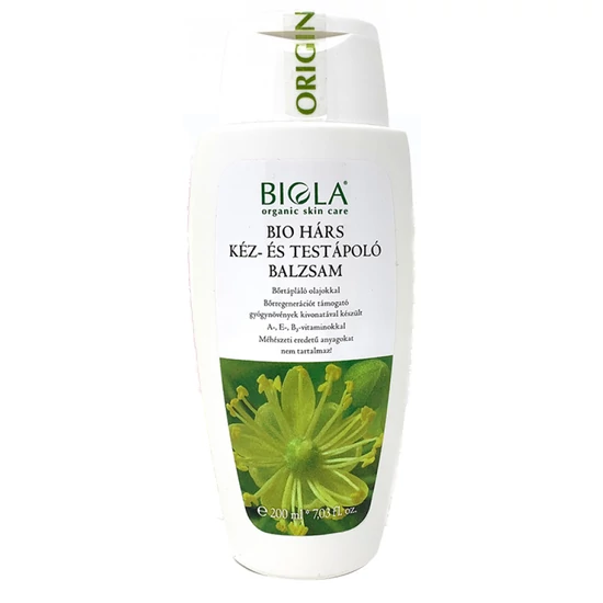 Biola Bio hárs kéz- és testápoló balzsam 200ml
