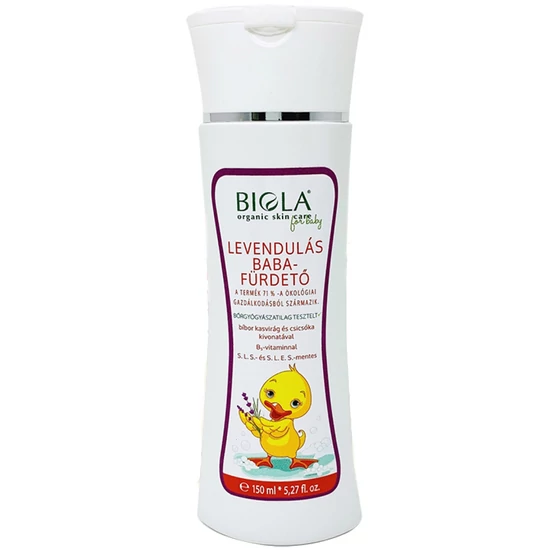 Biola Bio levendulás babafürdető 150ml