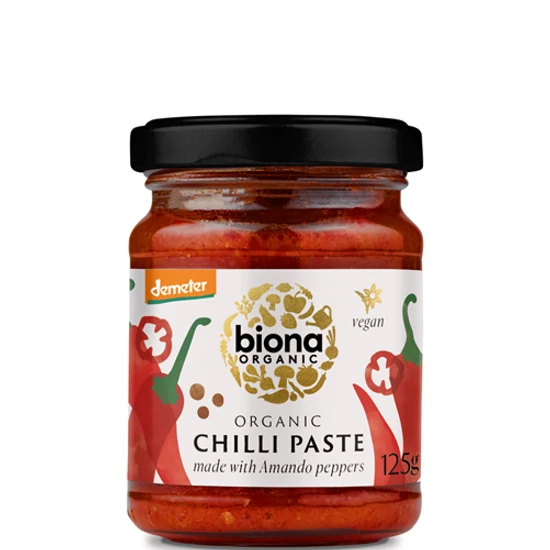 Biona Csípős chili paszta - bio, vegán 125g
