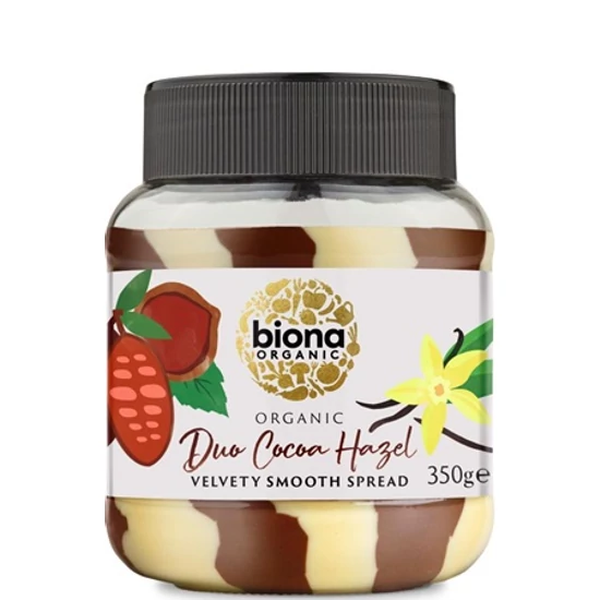 Biona Duo mogyorós csokikrém - bio, vegán 350g