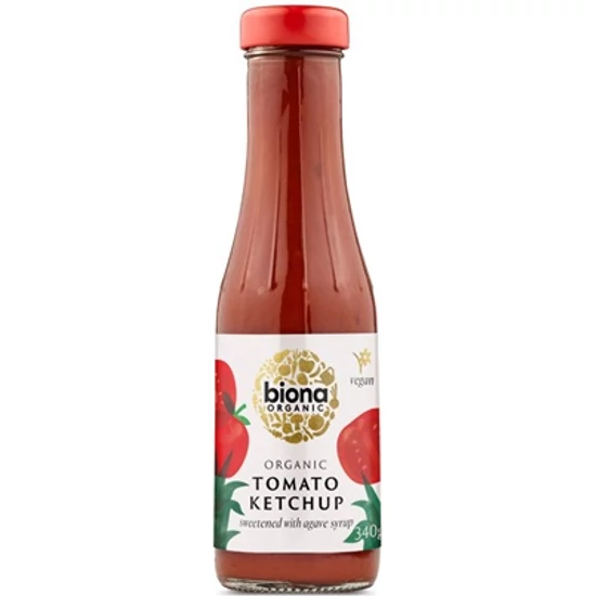 Biona Ketchup agave sziruppal - bio, vegán 340g