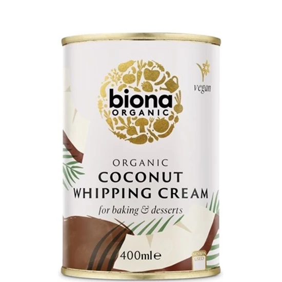 Biona Kókusz tejszín vegán sütéshez és desszertekhez - bio, vegán 400ml