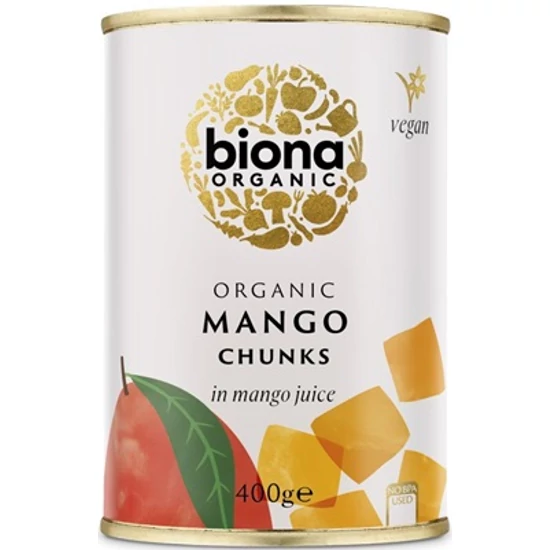 Biona Mangó darabok mangólében - bio, vegán 400g