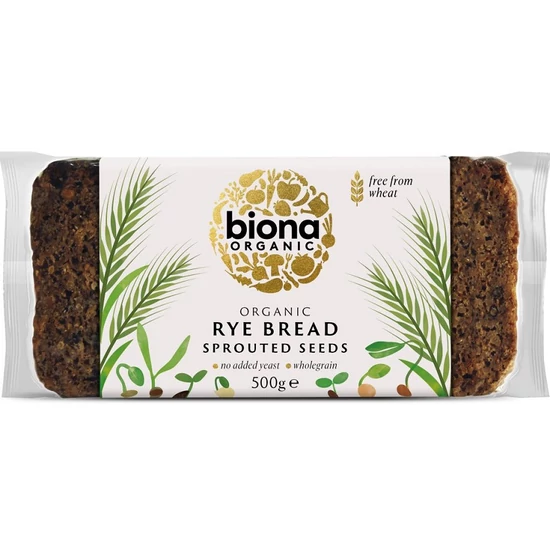 Biona Rozskenyér - Csírázott magok - bio, vegán 500g