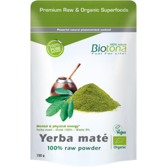 Biotona Superfood - Yerba Mate - 100% bio reishi por 150g