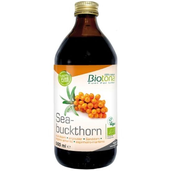 Biotona Homoktövis - Powerful Natural Fruit Juice - organic 500ml