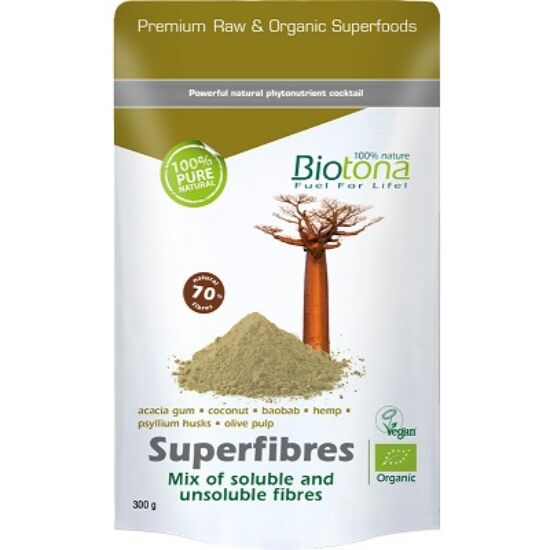 Biotona Superfibres - 100% bio szuperrostok por - 300g