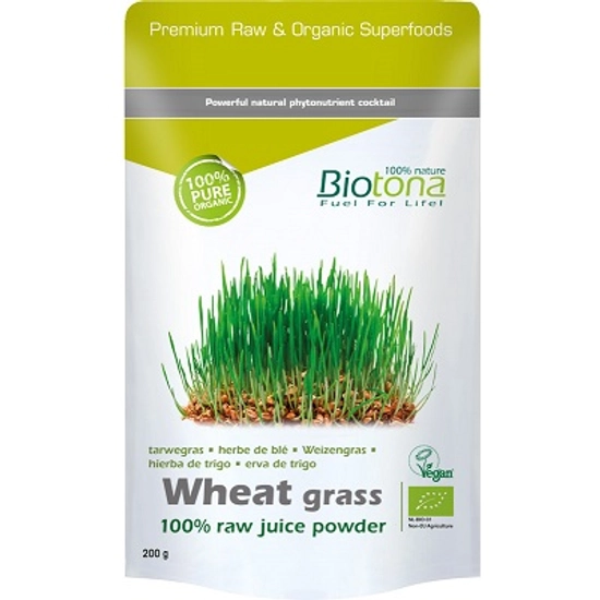 Biotona Superfood - Búzafű - 100% bio búzafű por 150g