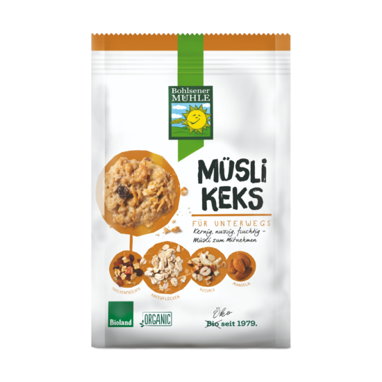Bohlsener Mühle Müzli keksz - bio, vegán 150g