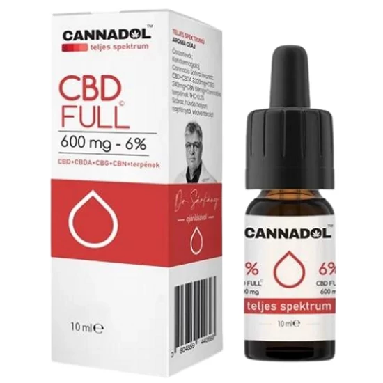 Cannadol CBD Full teljes spektrum 600mg 10ml