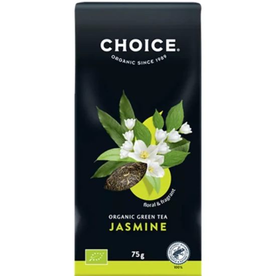 Choice Jázmin bio szálas zöld tea 75g