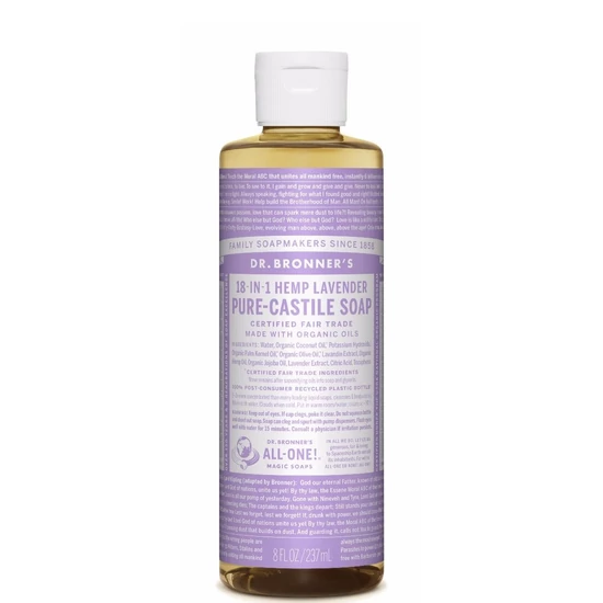 Dr. Bronner's Levendula folyékony szappan koncentrátum 240ml