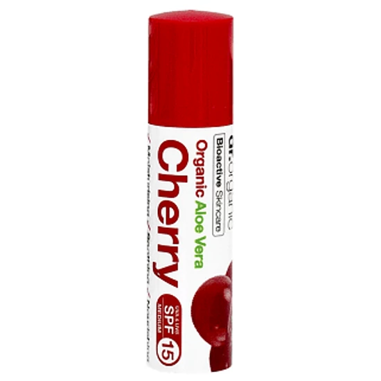 Dr. Organic Ajakbalzsam bio aloe verával és cseresznyével 5,7ml