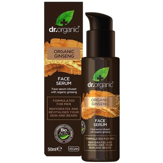 Dr. Organic Men Arcszérum bio ginzenggel 50ml