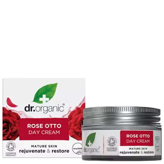 Dr. Organic Nappali krém bio damaszkuszi rózsaolajjal 50ml