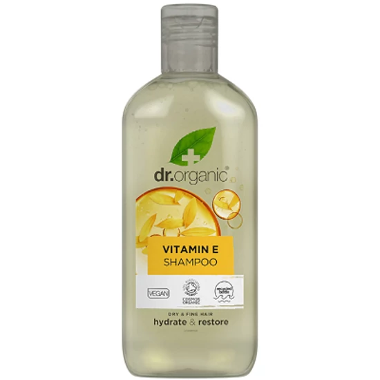 Dr. Organic Hidratáló sampon természetes E-vitaminnal 265ml