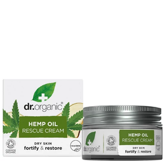 Dr. Organic Elsősegély 24 órás krém kendermagolajjal 50ml