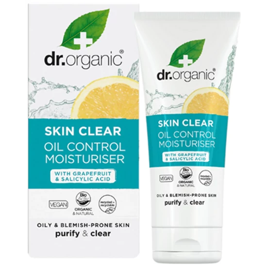 Dr. Organic Skin Clear Mattító hidratáló arckrém 5 az 1-ben 50ml