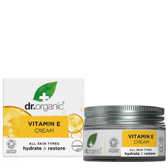 Dr. Organic Szuperhidratáló krém természetes E-vitaminnal 50ml