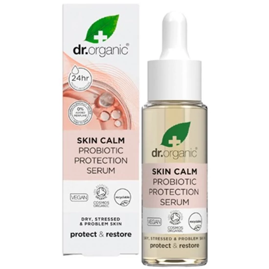 Dr. Organic Skin Calm Probiotikus bőrvédő szérum 30ml