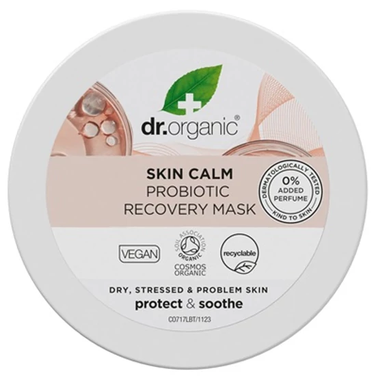 Dr. Organic Skin Calm Probiotikus helyreállító arcmaszk 100ml