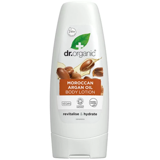 Dr. Organic Testápoló marokkói bio argánolajjal 200ml