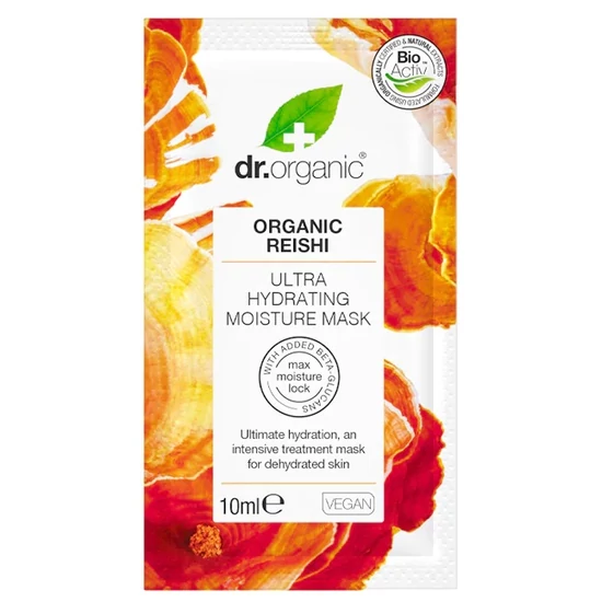 Dr. Organic Ultra hidratáló arcmaszk bio Reishi gombával 10ml