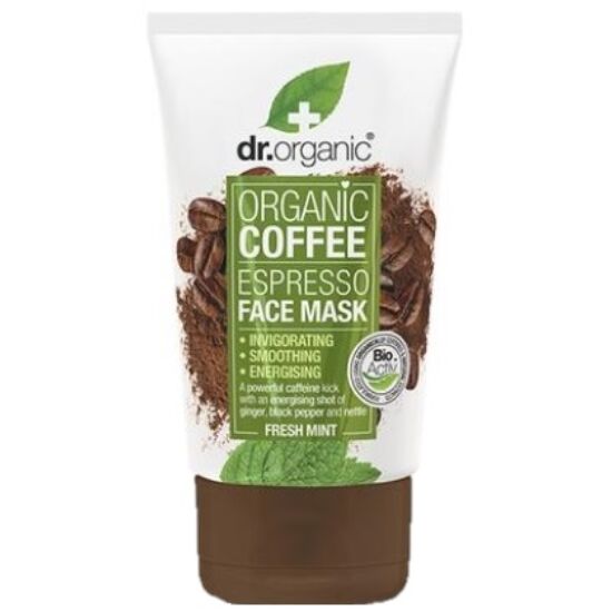 Dr. Organic Élénkítő arcpakolás kávéval 125ml