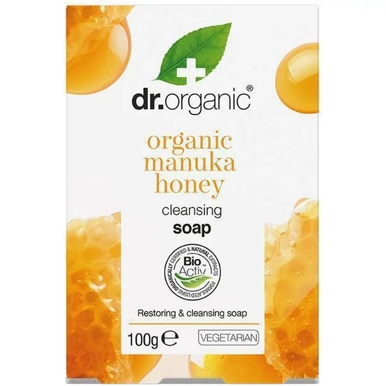 Dr. Organic Szappan bio manuka mézzel 100g