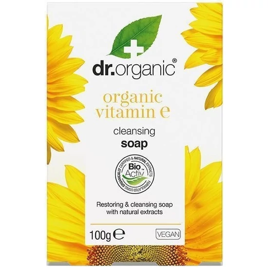 Dr. Organic Szappan természetes E-vitaminnal 100g