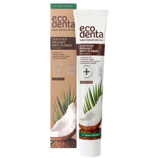 Ecodenta Minősített lepedék elleni bio fogkrém 75ml
