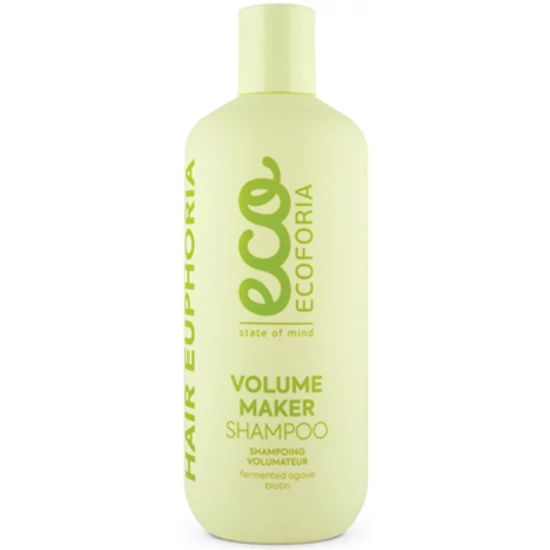 Ecoforia Volumennövelő sampon biotinnal 400ml