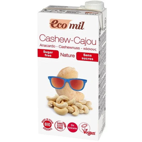 Ecomil Kesudióital hozzáadott édesitőszer nélkül - bio, vegán 1L