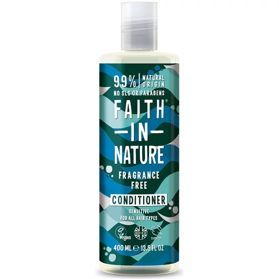 Faith in Nature Fragrance Free - Illatmentes hajkondicionáló 400ml