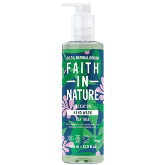Faith in Nature Teafa folyékony kézmosó 400ml
