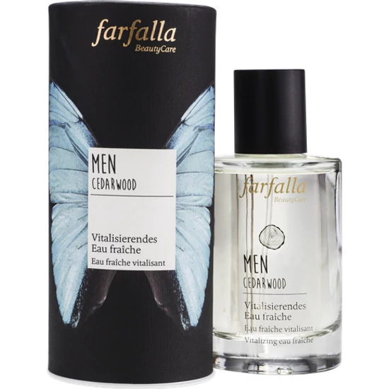 Farfalla Men Vitalizáló Eau Fraîche cédrussal 100ml