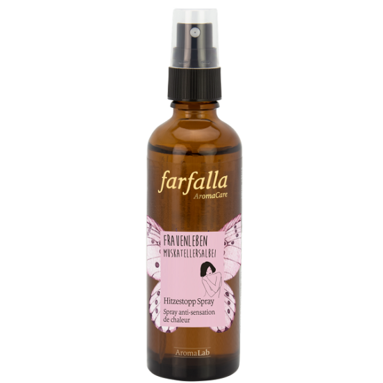 Farfalla Women's Life Hőstop spray muskotályzsályával 75ml