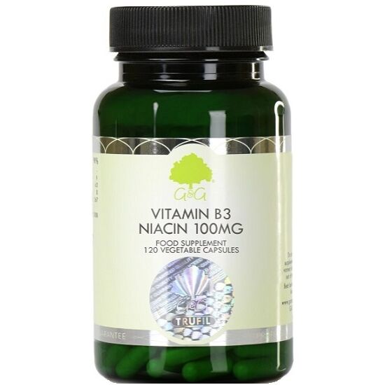 G&amp;G B3-vitamin (niacin) 100mg 120 kapszula