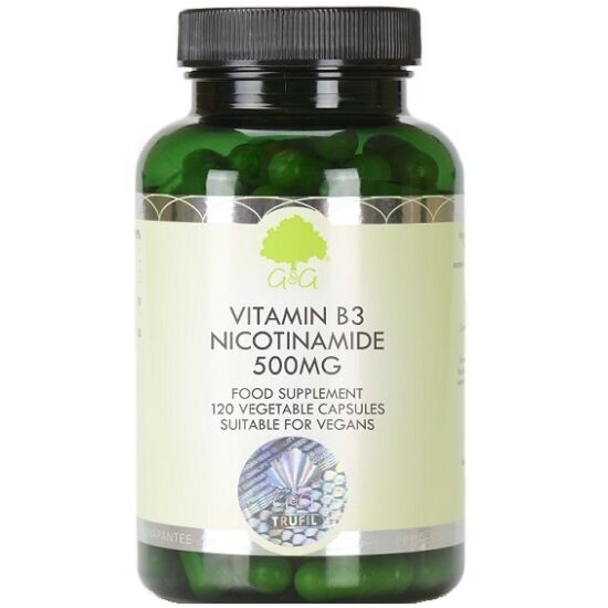 G&amp;G B3-vitamin (niacinamid) 500mg 120 kapszula