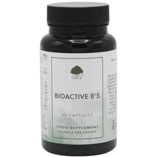 G&amp;G BioActive B-vitaminok formula 60 kapszula