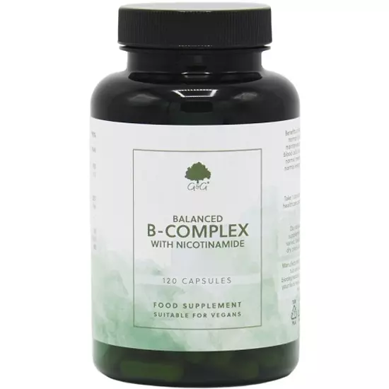 G&amp;G B-vitamin komplex 50mg (niacinamidos) 120 kapszula