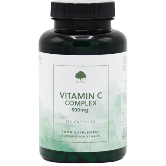 G&amp;G C-vitamin 500mg csipkebogyóval és acerolával 120 kapszula