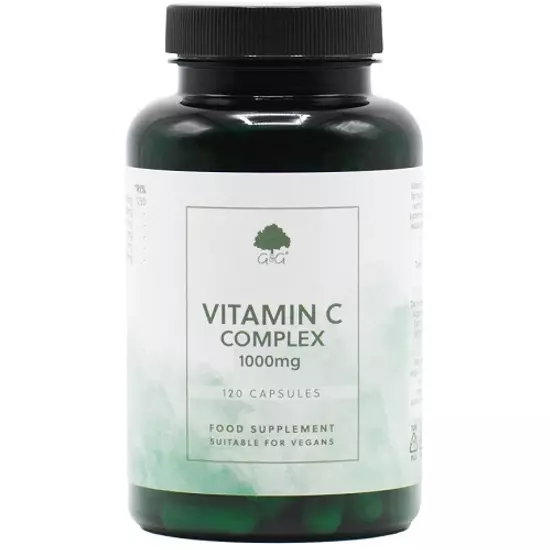 G&amp;G C-vitamin 1000mg csipkebogyóval és acerolával 120 kapszula