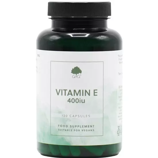 G&amp;G E-vitamin 400NE vegán 120 kapszula