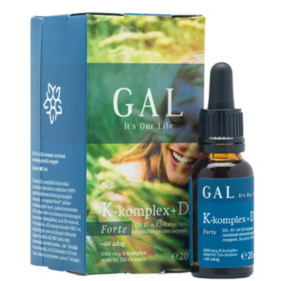 GAL K-komplex+D3 Forte vitamin 20ml